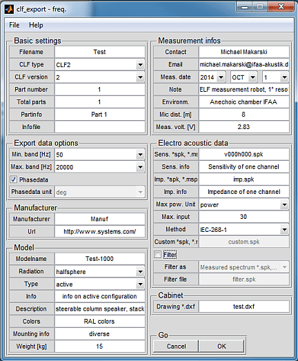 clf-export