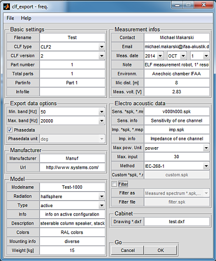 clf-export